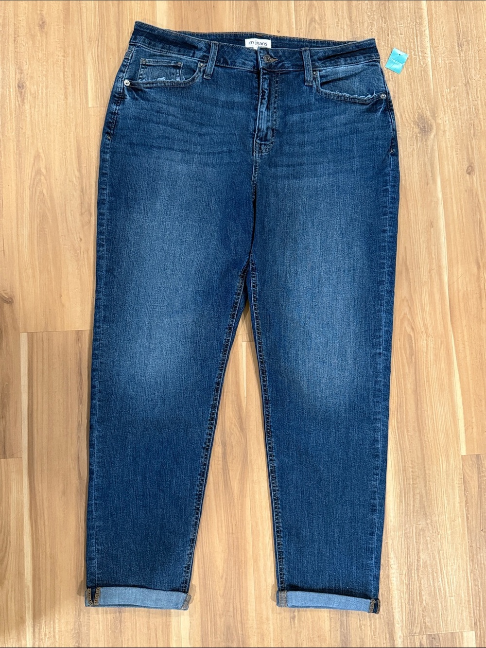 Maurices Dark Blue 90s taper